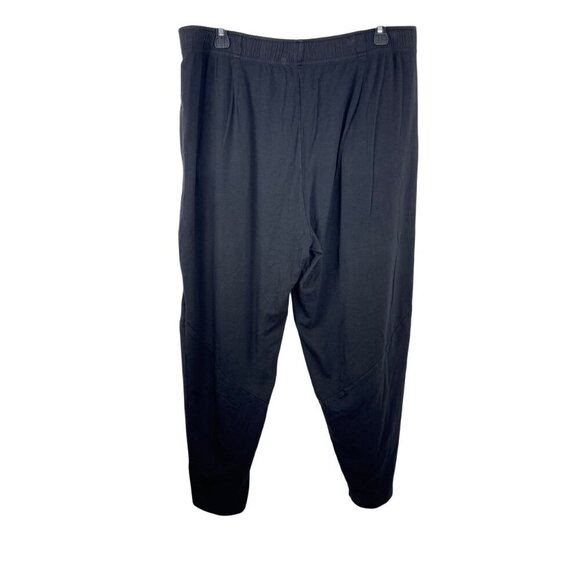 Eileen Fisher Black Activewear Pants Women's Size Large Athleisure Soft Casual - Picture 4 of 9